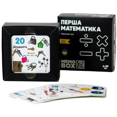 Настільна гра JoyBand MemoBox Delux Перша математика JoyBand MBD101