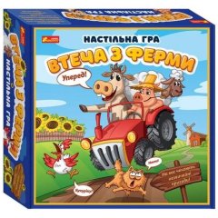 Настільна гра. Втеча з ферми 19120057У (ред.) Ранок 4823076142315