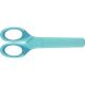 Ножиці дитячі Faber-Castell School Scissors для правшів та шульг, з ковпачком для леза, бірюзові 181554 32365