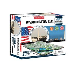 Об'ємний Пазл 4D Cityscape Вашингтон США 1100 елементів 40018