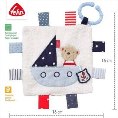 Подвеска на коляску Мишка Classic Stars Шершавая игрушка Fehn 78749