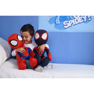 Плюшевая игрушка Nicotoy Disney Майлз Моралес, глаза светящиеся в темноте, 50 см, 12 мес.+ 587 5820NPB