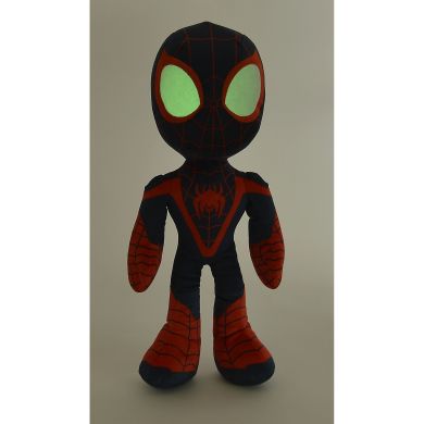 Плюшевая игрушка Nicotoy Disney Майлз Моралес, глаза светящиеся в темноте, 50 см, 12 мес.+ 587 5820NPB