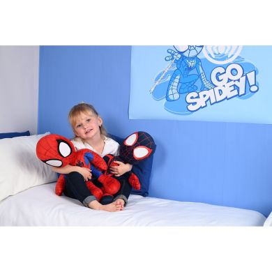 Плюшевая игрушка Nicotoy Disney Майлз Моралес, глаза светящиеся в темноте, 50 см, 12 мес.+ 587 5820NPB