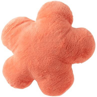 Подушка FLOWER персик (40x40x10см) J-LINE 61557
