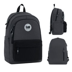 Рюкзак GoPack Education Teens 141L чорний, сірий GO26-141L-4