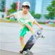Скейтборд Yvolution Fishtail Cruiser 76см, синий YS48B2