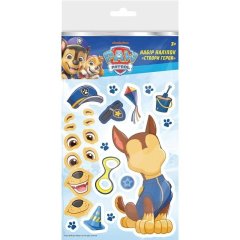 Создай героя Гончик. Набор наклеек PAW Patrol 124706