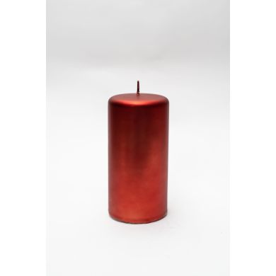 Свічка циліндрична 150x70 матовий червоний Candele Firenze PL150070T68C 8026159040065