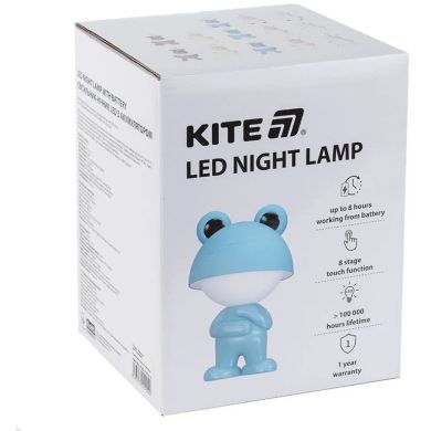 Світильник-нічник LED з акумулятором Dreamy Froggy, білий Kite K25-315-3-1