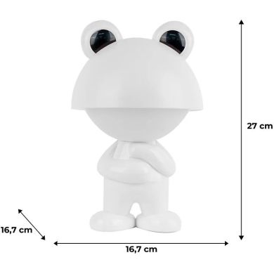 Світильник-нічник LED з акумулятором Dreamy Froggy, білий Kite K25-315-3-1