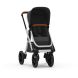 Універсальна коляска 2 в 1 Dubatti One Marble Black 583127-MB