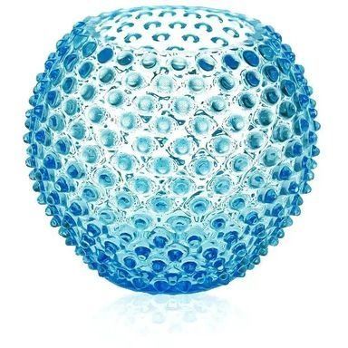 Ваза для квітів Hobnail Underlay Azure лазурна, 2500 мл KLIMCHI 8460/18-361/27, 27