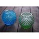Ваза для квітів Hobnail Underlay Azure лазурна, 2500 мл KLIMCHI 8460/18-361/27, 27