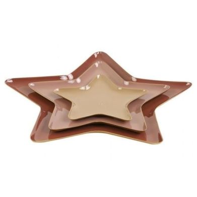 Блюдо сервірувальне 3 предмета, 32,5x27x1,5 см STAR Light&Living 6326564