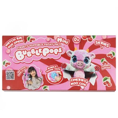 Bubble Pops М&rsquo;яка іграшка міні Вишнева корівка, 2402005/10