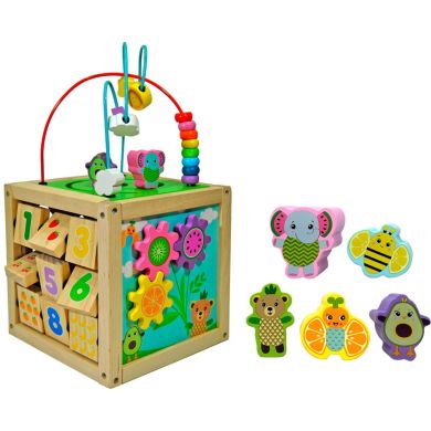 Деревянный куб 23x23x23 см Frootimals FT00031