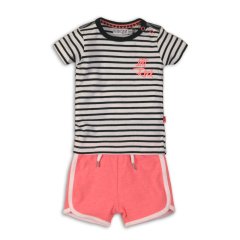Комплект дитячого одягу Dirkje Футболка та Шорти 68 кораловий 35C-34429