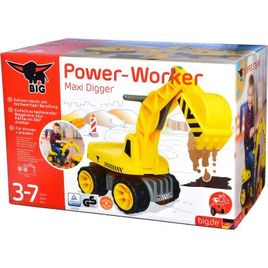 Екскаватор для катання малюка, 3+ BIG 55811