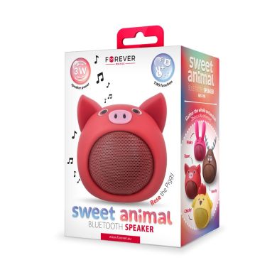 Колонка блютуз Forever Pig Rose ABS-100 GSM041674