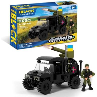 Конструктор IBLOCK Армия, UTV, 203 детали PL-921-488
