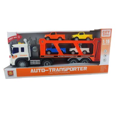 Іграшкова машинка інерційна Автовоз (світло,звук), 1:16 WY572A