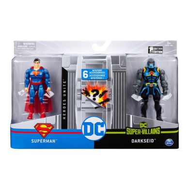 Игровой набор DC Супергерой и Враг с сюрпризом 10 см в ассортименте 6056334