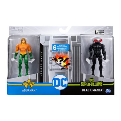 Игровой набор DC Супергерой и Враг с сюрпризом 10 см в ассортименте 6056334