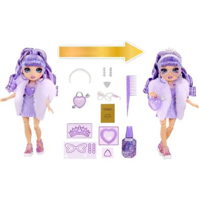 Игровой набор с куклой RAINBOW HIGH серии Creative Crystals ВИОЛЕТТА (с аксессуарами) 121404