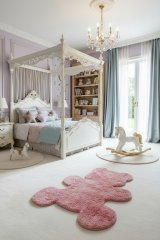 Килимок Nattiot Ведмедик Тедді рожевий 80 x 100 см 1040213371