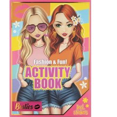 Книга для творчості &laquo;Мода та розваги&raquo; з наліпками Besties 990201 Besties 990201