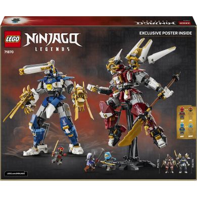 Конструктор Близнецы работы-Титаны Lego Ninjago 71870