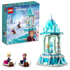 Конструктор LEGO Очаровательная карусель Анны и Эльзы Disney Princess 43218