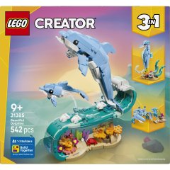 Конструктор LEGO Creator Морські тварини: красиві дельфіни 31385