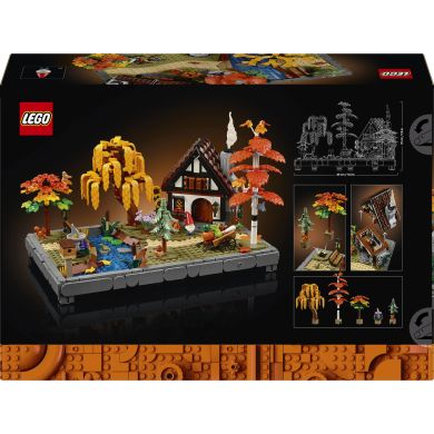 Конструктор LEGO Icons Осінній котеджний сад 11372