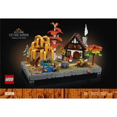 Конструктор LEGO Icons Осінній котеджний сад 11372