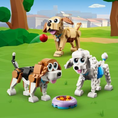 Конструктор Милые собачки 475 деталей LEGO Creator 31137