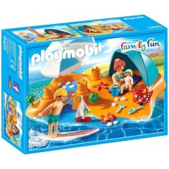 Конструктор Playmobil Пляжный день с семьей 9425