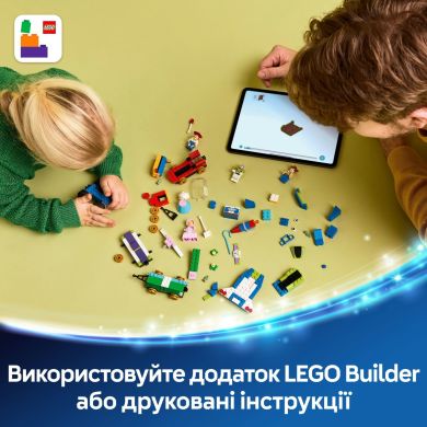 Конструктор Святкування з Історії Іграшок: потяг і авто для перегонів LEGO Disney Pixar 43264