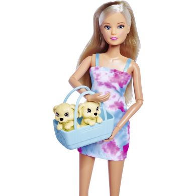 Кукольный набор Штеффи Щенки на прогулке, с аксесс., 3+ 5733630