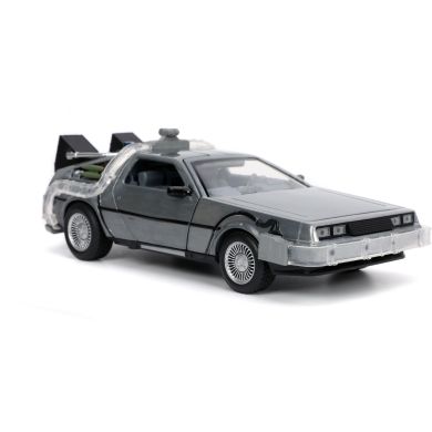 Машина металева Jada Назад в майбутнє 1 Машина часу зі світловим ефектом, масш. 1:24, 8 + JADA 253255038