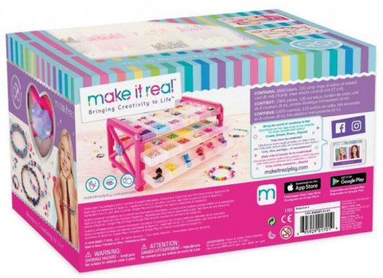 Набір для створення браслетів з бісеру Make it Real Своя студія MR1701