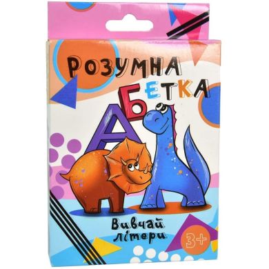 Настольная игра Strateg Умный алфавит обучающий на украинском языке (30273) 30273