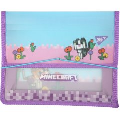 Папка для зошитів YES пласт. на резинці В5 Minecraft.Spring 492308