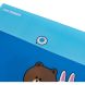 Папка-конверт A4 на кнопці Line Friends YES 492080