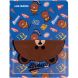 Папка з 20 файлами A4 YES Line Friends. Brown з фронтальною кишенею 492109
