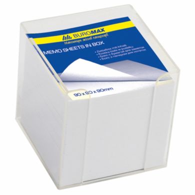 Пластиковый бокс с белой бумагой Buromax 1000 л белый BM.2290-03