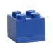 Чотирьохточковий яскраво-синій міні-бокс для зберігання Х4 Lego 40111731