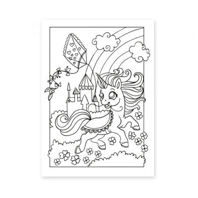 Розмальовка А4 1Вересня Unicorn, 12 сторінок 742582