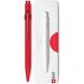 Ручка 849 Claim Your Style монохром Красная + box Caran d'Ache 849.564